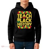 Teach Black History Month School Teacher Kids Hoodie thumb 4