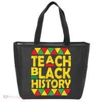 Teach Black History Month School Teacher Tote Bag thumb 0
