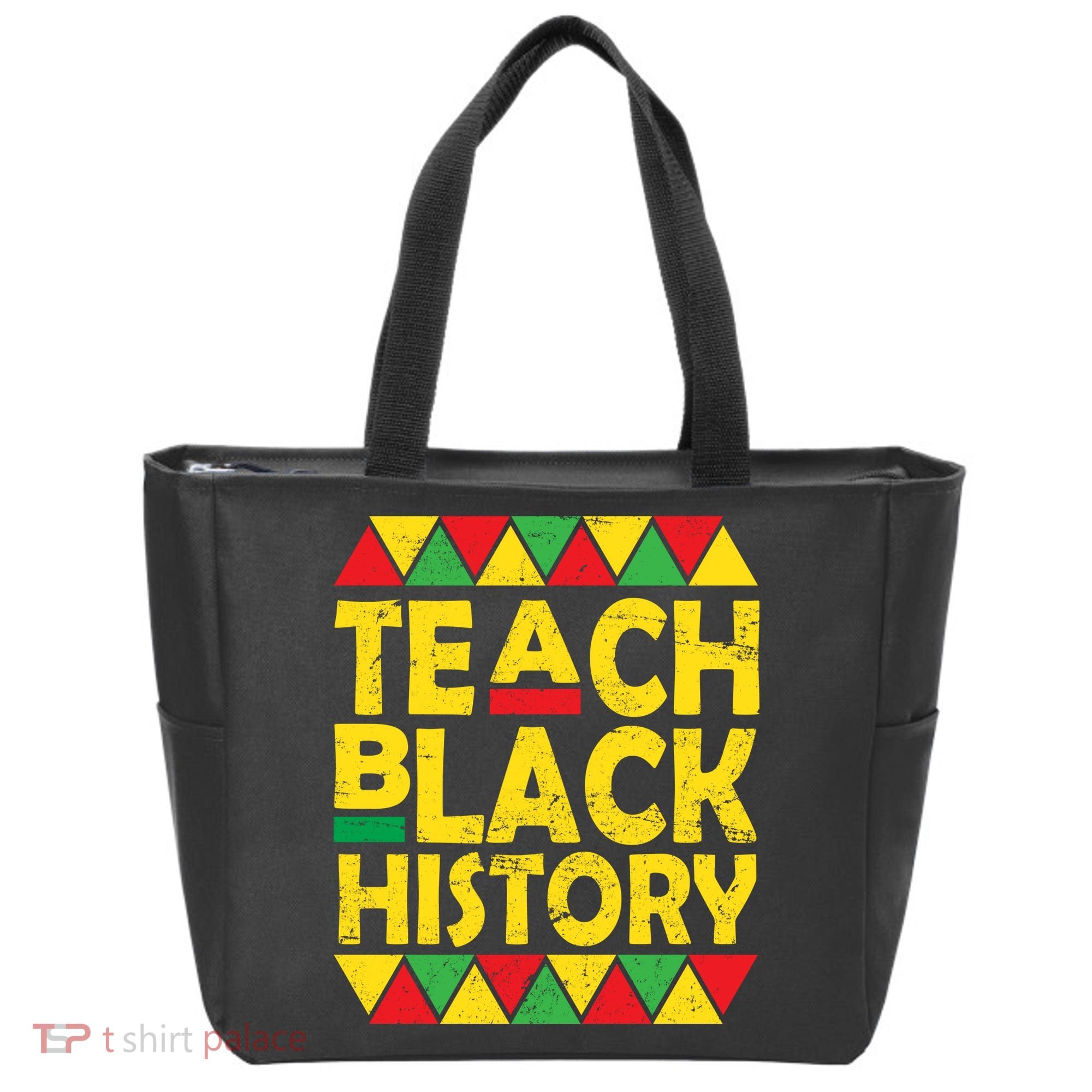 Teach Black History Month School Teacher Tote Bag