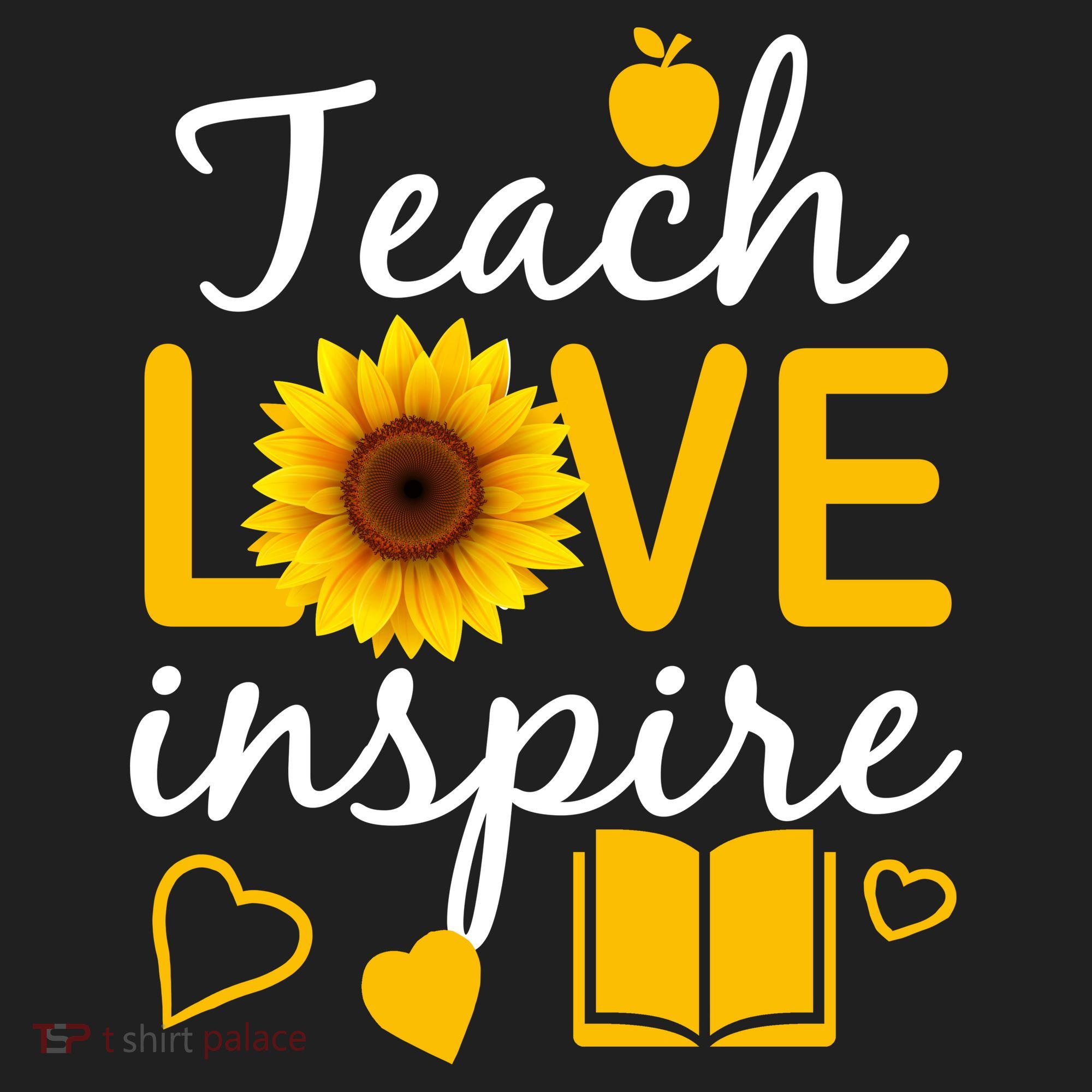 Teach Love And Inspire Sunflower Women's Sweatshirt