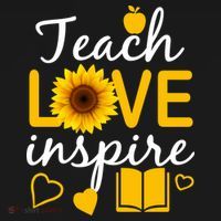 Teach Love And Inspire Sunflower Bucket Hat thumb 4