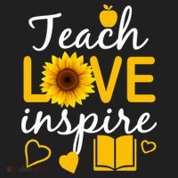 Teach Love And Inspire Sunflower Beanie thumb 2