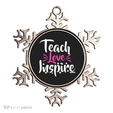 Teach Love Inspire Ornament