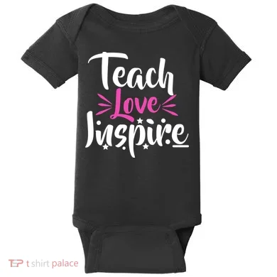 Teach Love Inspire Baby Bodysuit