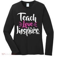 Teach Love Inspire Women's Long Sleeve Shirt thumb 0