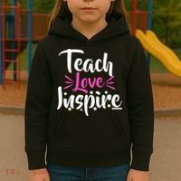 Teach Love Inspire Kids Hoodie thumb 3
