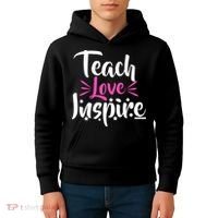 Teach Love Inspire Kids Hoodie thumb 4