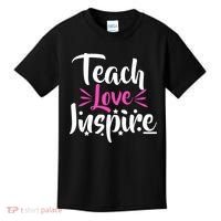 Teach Love Inspire Kids T-Shirt thumb 0