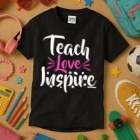Teach Love Inspire Kids T-Shirt thumb 3