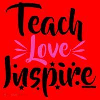 Teach Love Inspire Santa Hat thumb 1