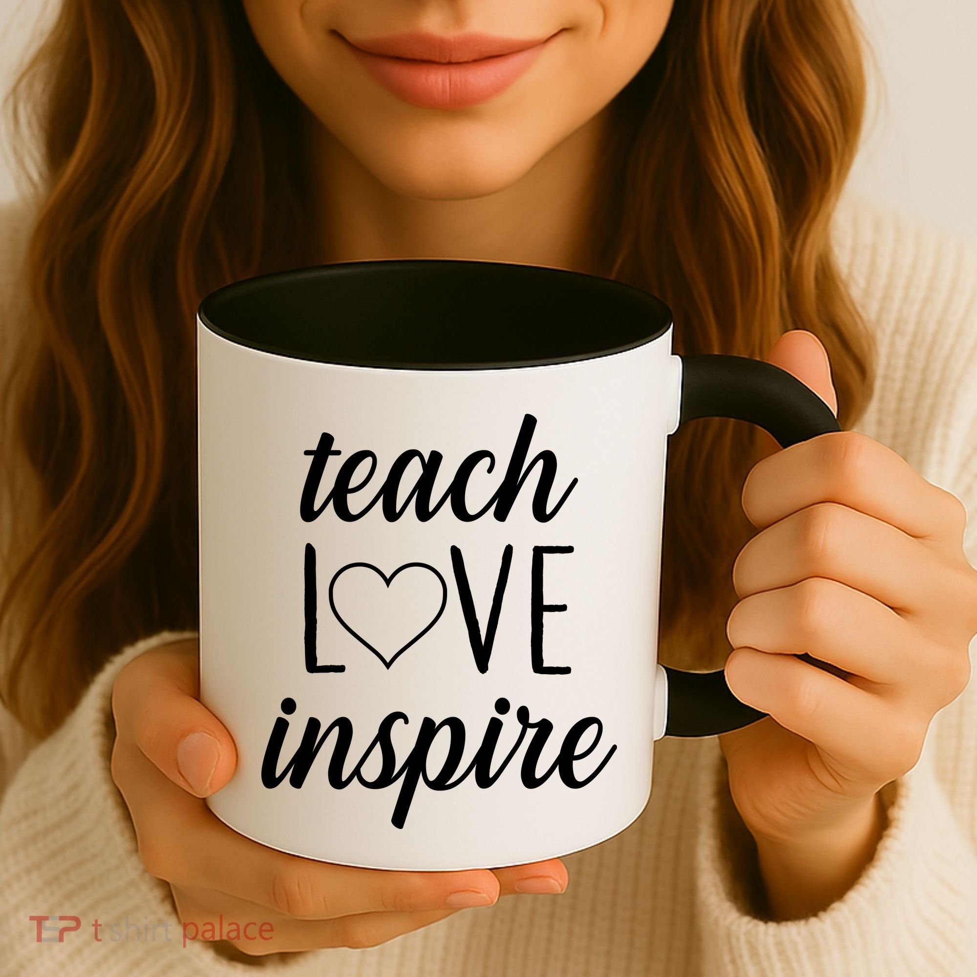 Teach Love Inspire Cute Gift For Teachers Coffee Mug