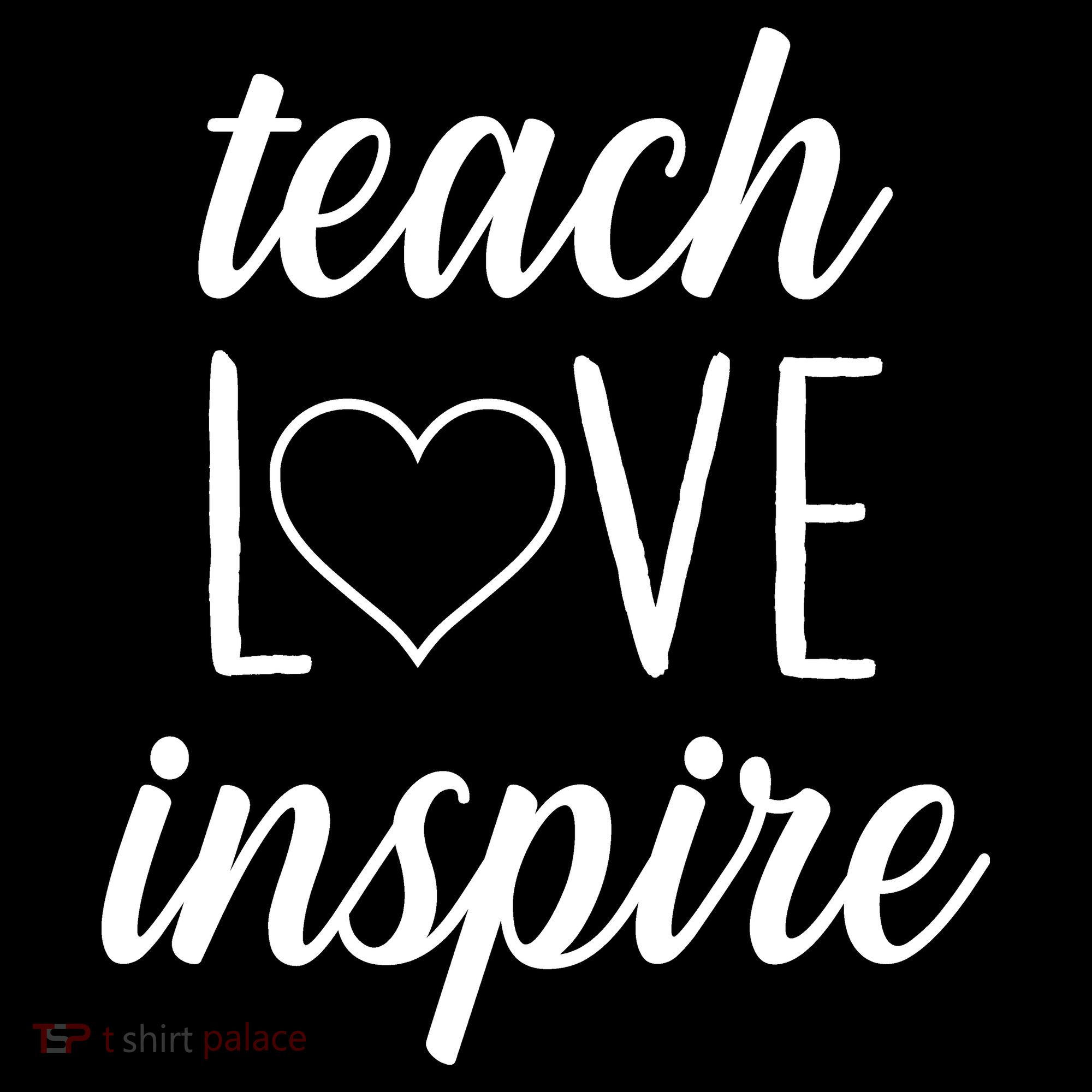 Teach Love Inspire Cute Gift For Teachers Ornament