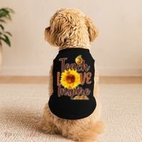 Teach Love Inspire Golden Sunflower Doggie Tank thumb 2