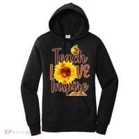 Teach Love Inspire Golden Sunflower Women's Hoodie thumb 0