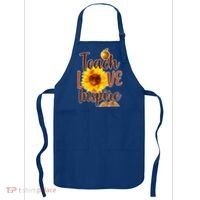 Teach Love Inspire Golden Sunflower Apron thumb 0