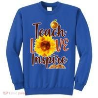 Teach Love Inspire Golden Sunflower Sweatshirt thumb 0