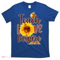 Teach Love Inspire Golden Sunflower T-Shirt thumb 0