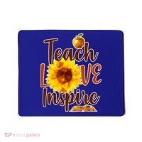 Teach Love Inspire Golden Sunflower Mousepad thumb 0