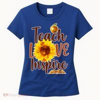 Teach Love Inspire Golden Sunflower Women's T-Shirt thumb 0