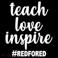 Teach Love Inspire Red For Ed Bucket Hat thumb 4
