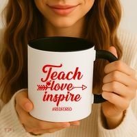 Teach Love Inspire Red For Ed1 Coffee Mug thumb 3