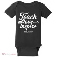 Teach Love Inspire Red For Ed1 Baby Bodysuit thumb 0
