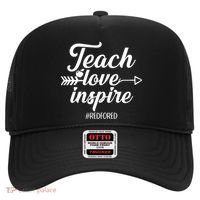 Teach Love Inspire Red For Ed1 Hat thumb 0
