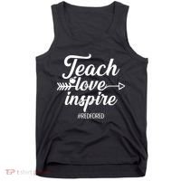 Teach Love Inspire Red For Ed1 Tank Top thumb 0