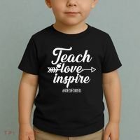 Teach Love Inspire Red For Ed1 Toddler T-Shirt thumb 2