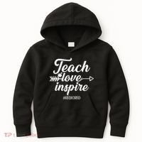 Teach Love Inspire Red For Ed1 Kids Hoodie thumb 0