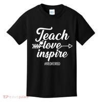 Teach Love Inspire Red For Ed1 Kids T-Shirt thumb 0