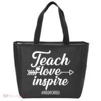 Teach Love Inspire Red For Ed1 Tote Bag thumb 0