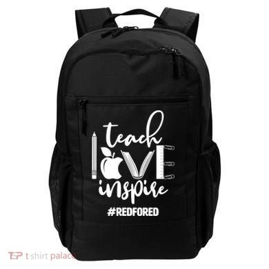 Teach Love Inspire #REDFORED Backpack