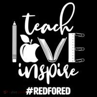 Teach Love Inspire #REDFORED Backpack thumb 2