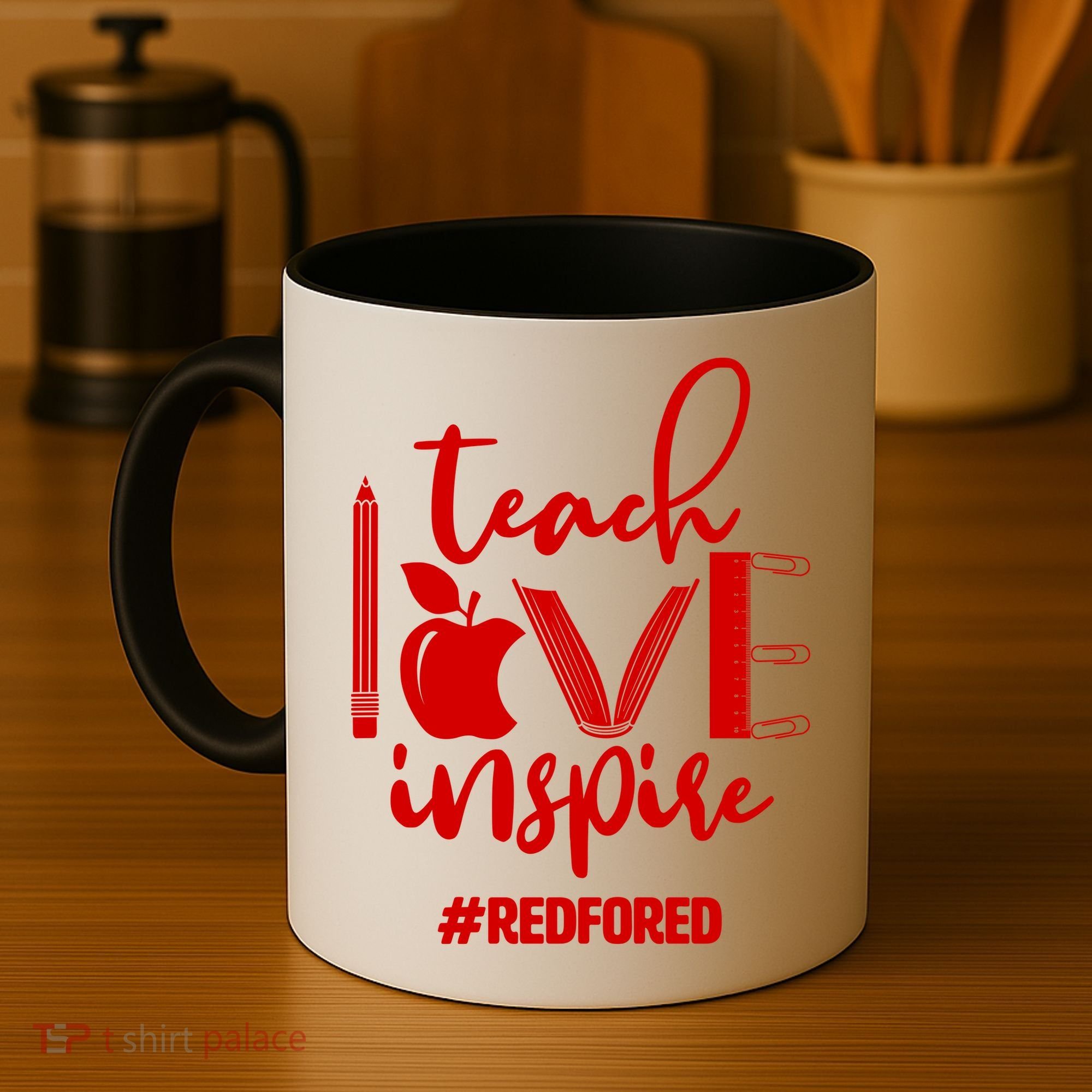 Teach Love Inspire #REDFORED Coffee Mug