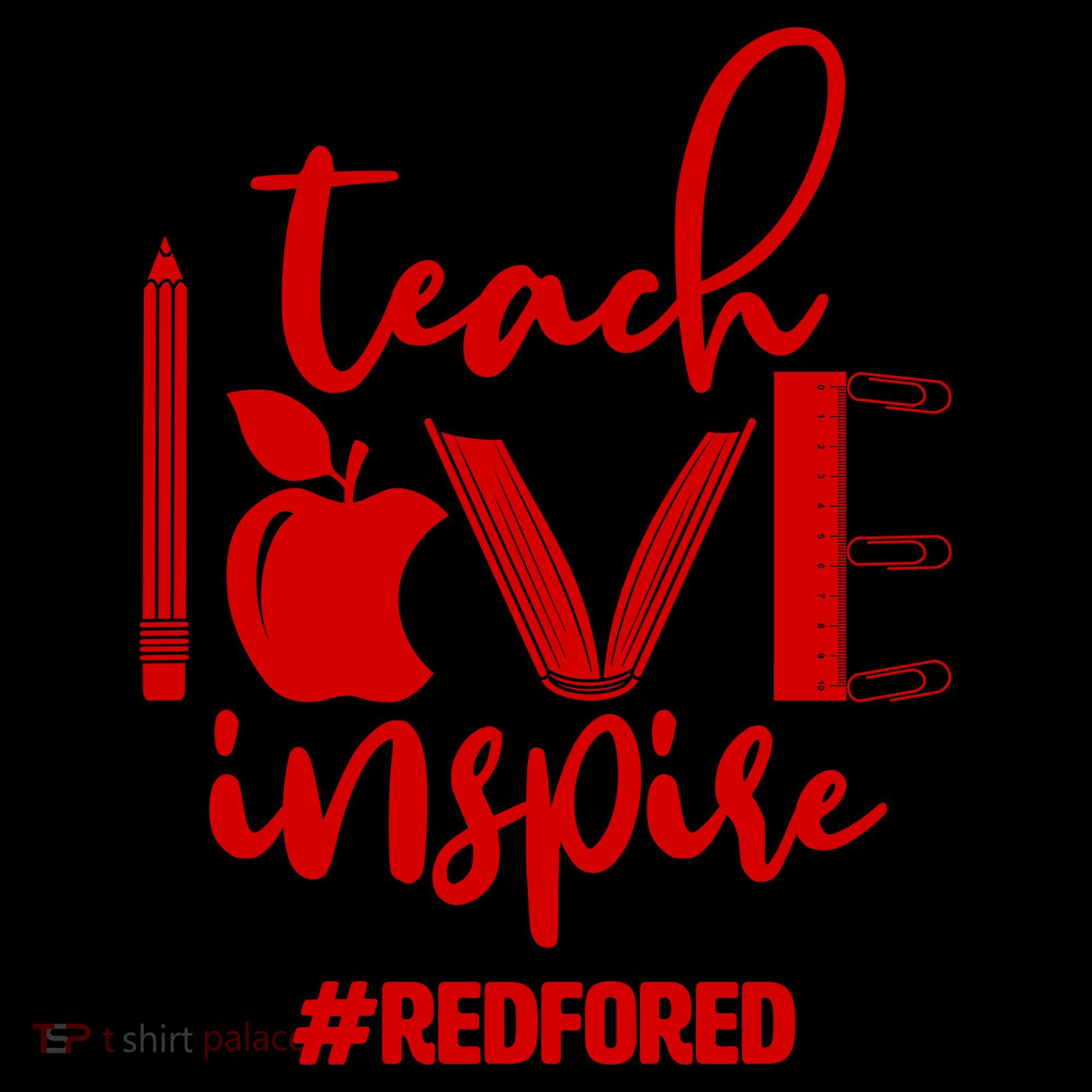 Teach Love Inspire #REDFORED Coffee Mug