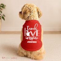 Teach Love Inspire #REDFORED Doggie Tank thumb 2