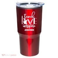 Teach Love Inspire #REDFORED Tumbler thumb 0