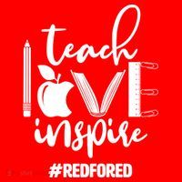 Teach Love Inspire #REDFORED Tote Bag thumb 4