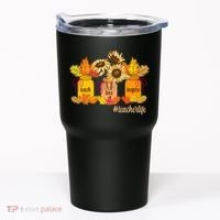 Teach Love Inspire Teacher Life Autumn season Tumbler thumb 0