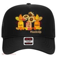 Teach Love Inspire Teacher Life Autumn season Hat thumb 0
