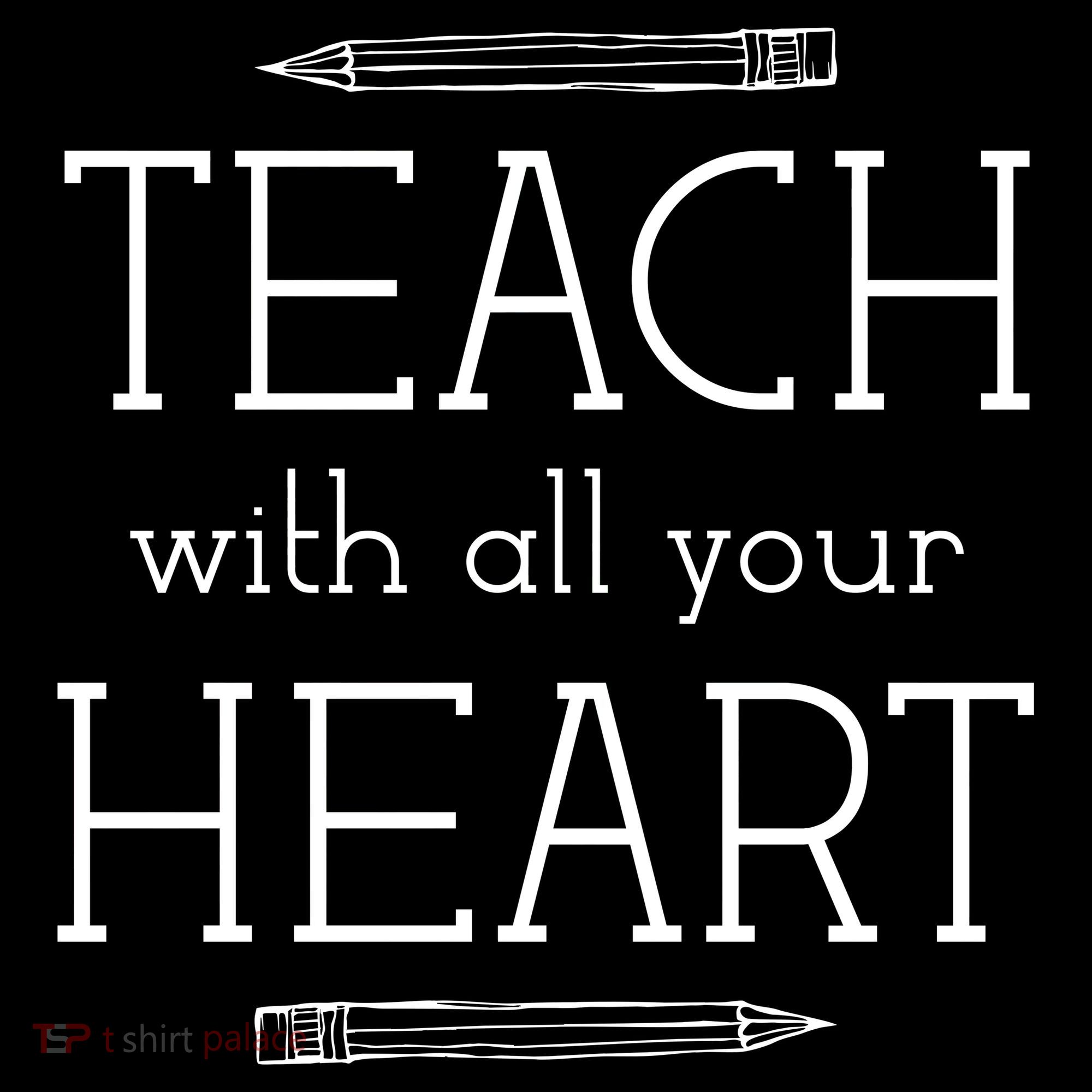 Teach With All Your Heart Bucket Hat