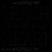 Teach With All Your Heart Coffee Mug thumb 5