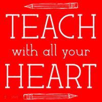 Teach With All Your Heart Baby Bodysuit thumb 2