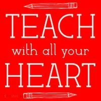 Teach With All Your Heart Kids Long Sleeve Shirt thumb 2