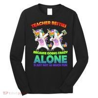 Teacher Besties Long Sleeve Shirt thumb 0