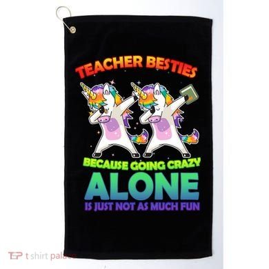Teacher Besties Golf Towel