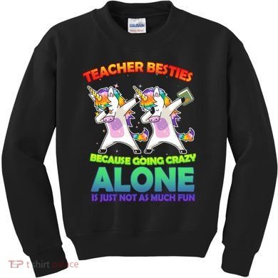 Teacher Besties Kids Sweatshirt