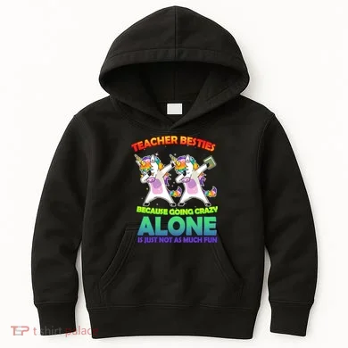 Teacher Besties Kids Hoodie