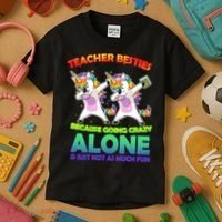Teacher Besties Kids T-Shirt thumb 3